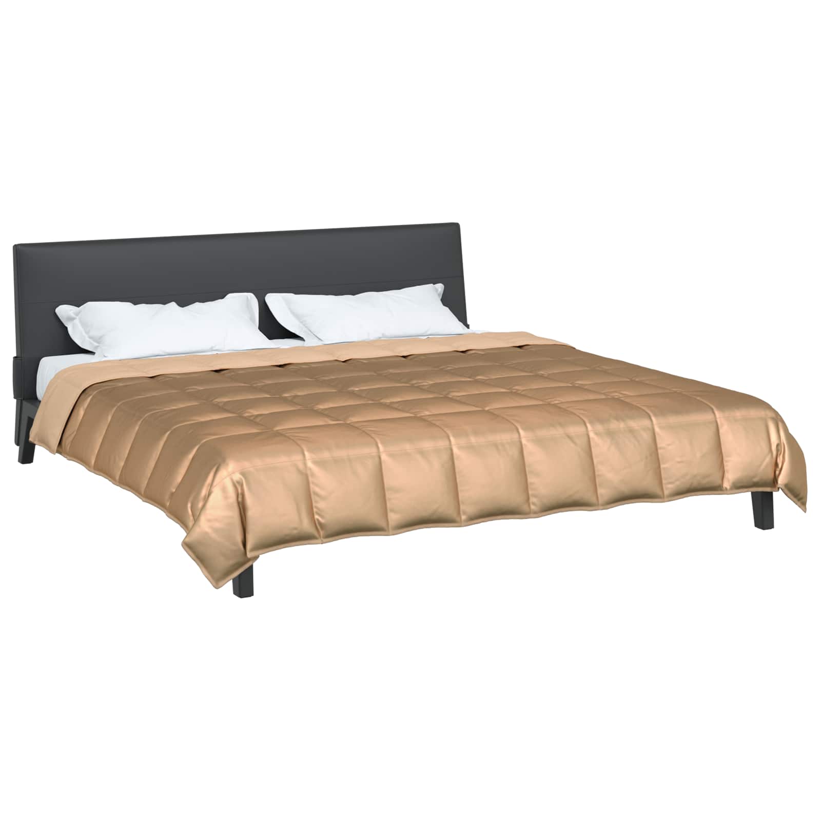 Piumone Estivo Oro 200 x 240 cm Satin e Micropile