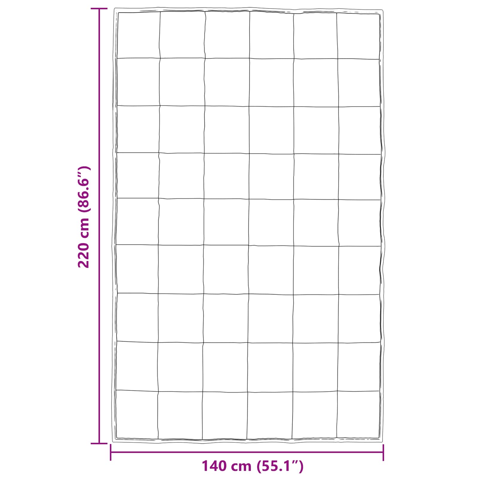 Piumone Estivo Oro 140 x 220 cm Satin e Micropile