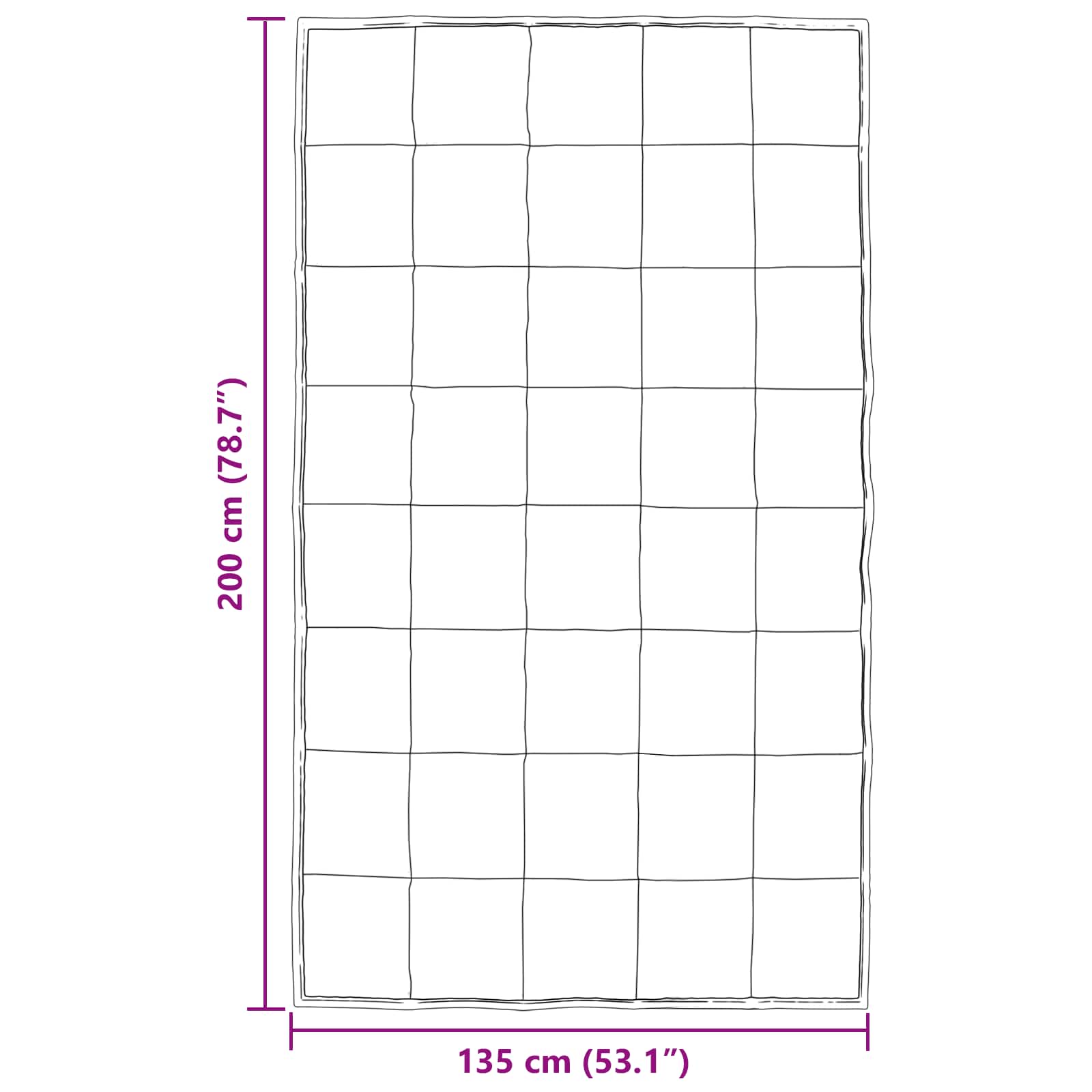 Piumone Estivo Argento 135 x 200 cm Satin e Micropile