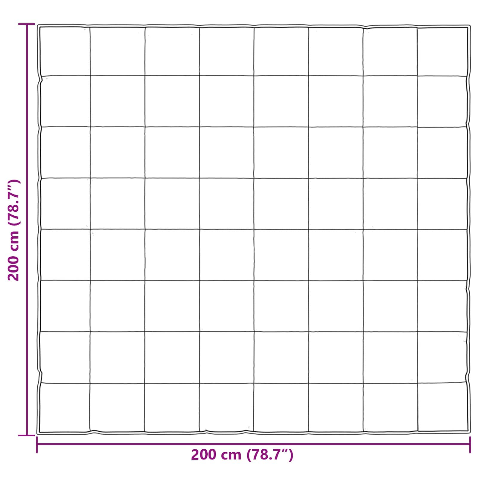 Piumone Estivo Argento 200 x 200 cm Satin e Micropile