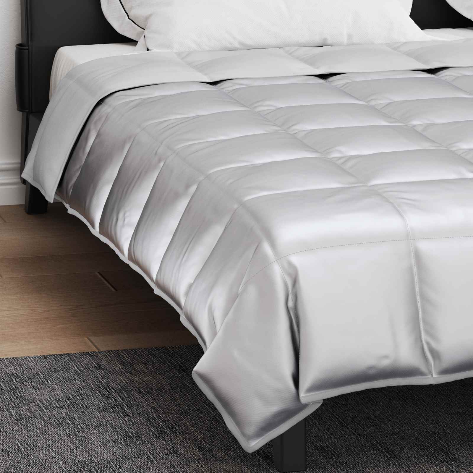 Piumone Completo Annuale 200 x 240 cm 300 gsm Argento