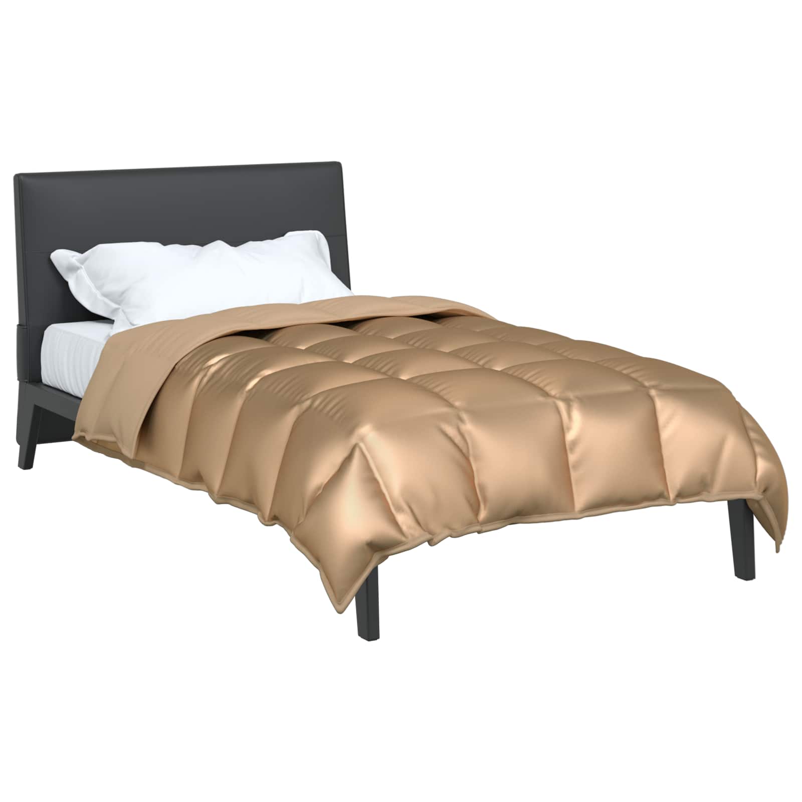 Piumone Invernale 135 x 200 cm 450 gsm Oro