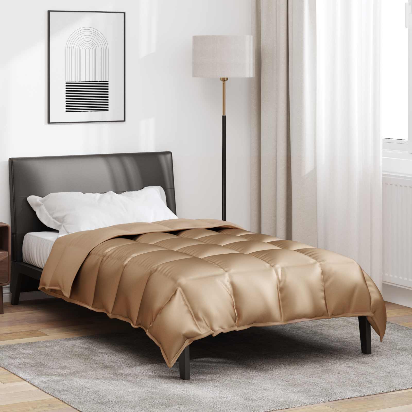Piumone Invernale 140 x 200 cm 450 gsm Oro
