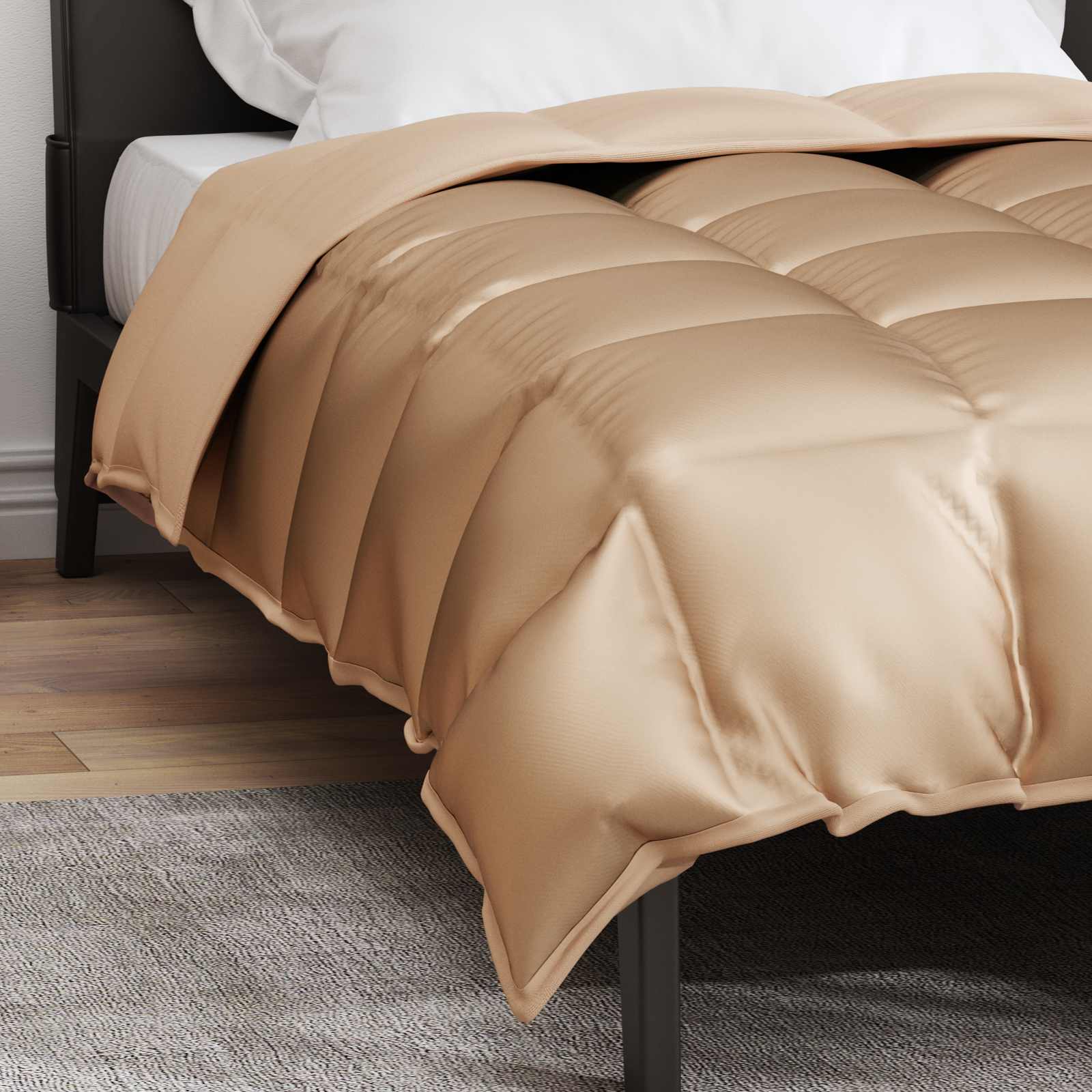 Piumone Invernale 140 x 200 cm 450 gsm Oro