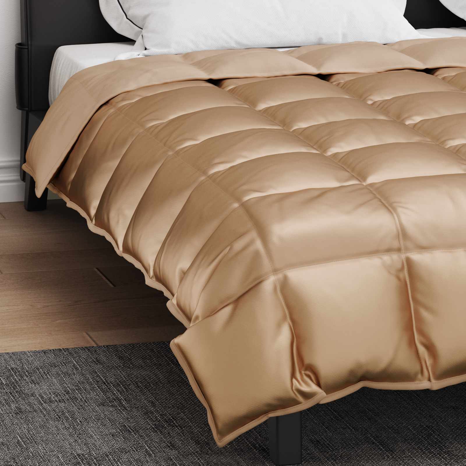 Piumone Invernale 220 x 240 cm 450 gsm Oro