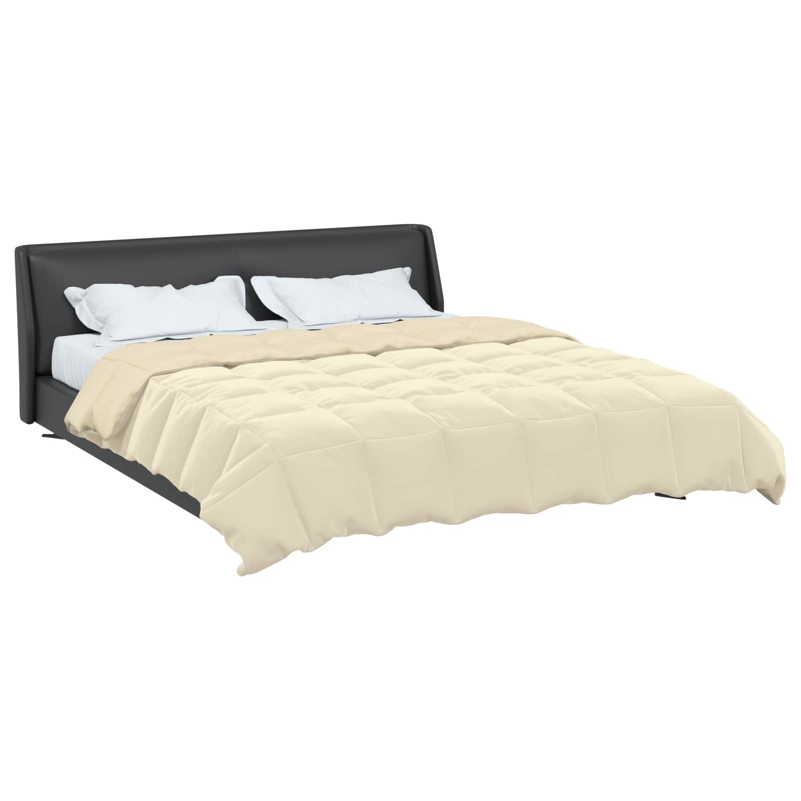 Piumino Letto Estivo 240 x 260 cm Estate Crema Traspirante