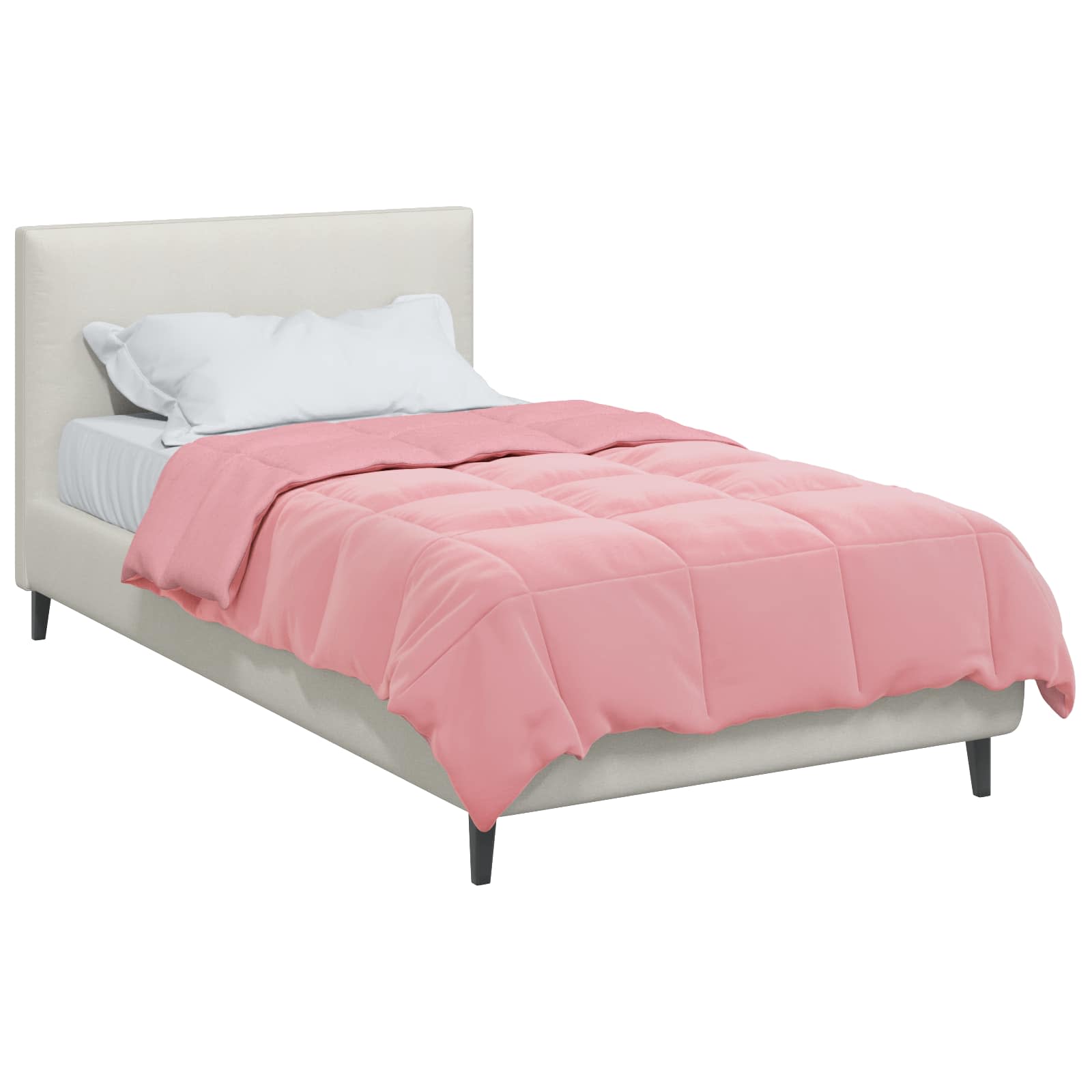 Piumone Completo Annuale 155 x 200 cm 4 stagioni Rosa