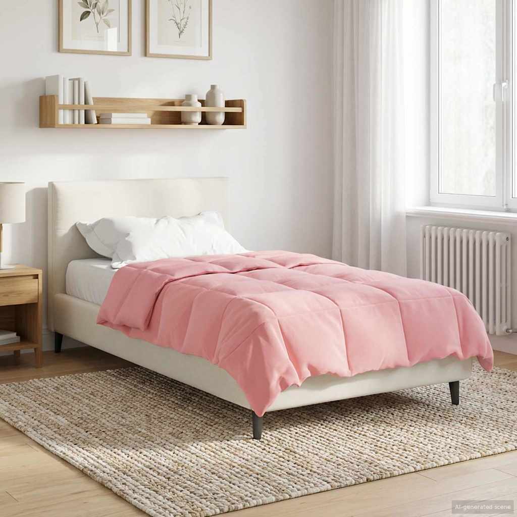 Piumone Completo Annuale 140 x 220 cm 4 stagioni Rosa