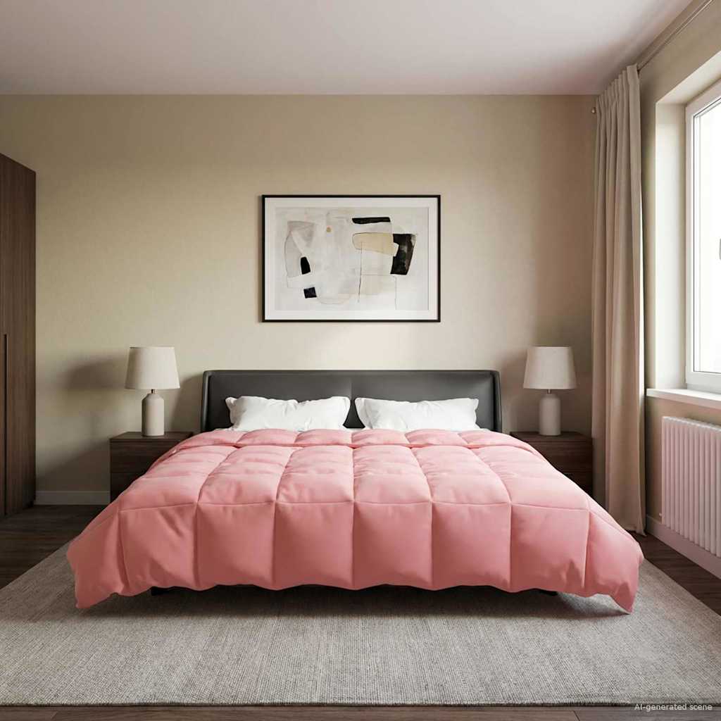 Piumone Completo Annuale 200 x 220 cm 4 stagioni Rosa