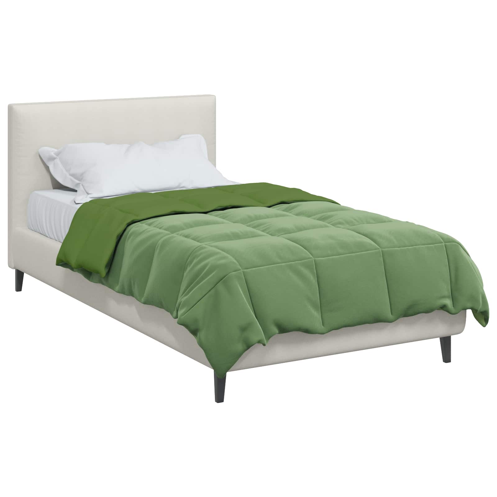 Piumone Completo Annuale 140 x 200 cm 4 stagioni Verde