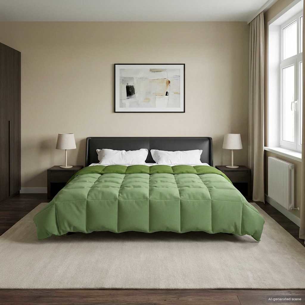 Piumone Completo Annuale 200 x 200 cm 4 stagioni Verde