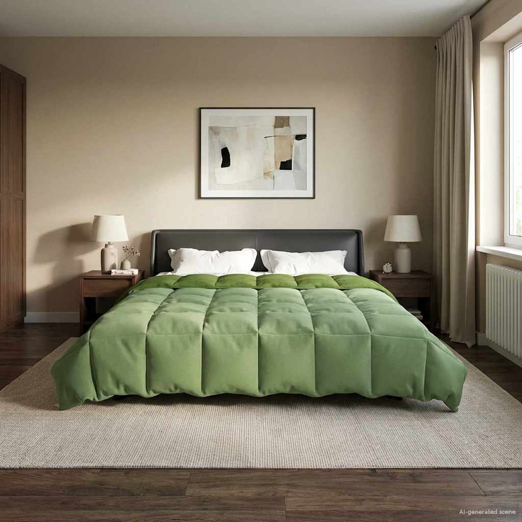 Piumone Completo Annuale 200 x 240 cm 4 stagioni Verde