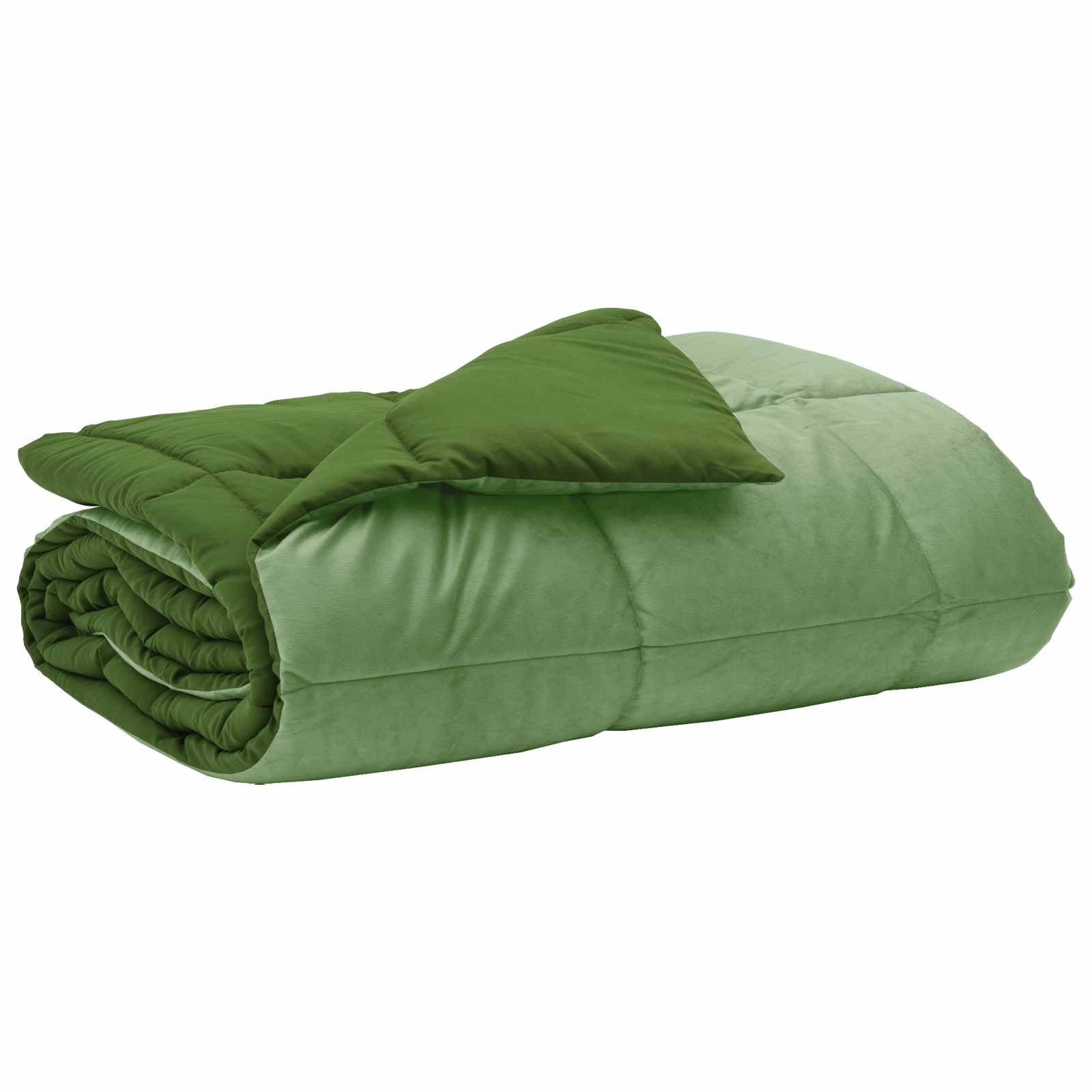 Piumone Completo Annuale 140 x 220 cm 4 stagioni Verde