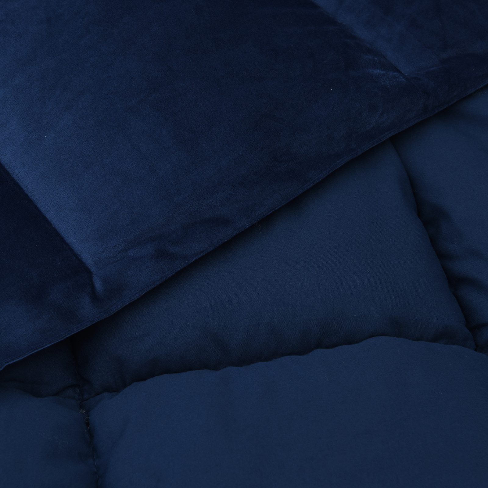 Piumone Completo Annuale 200 x 220 cm 4 stagioni Blu Scuro