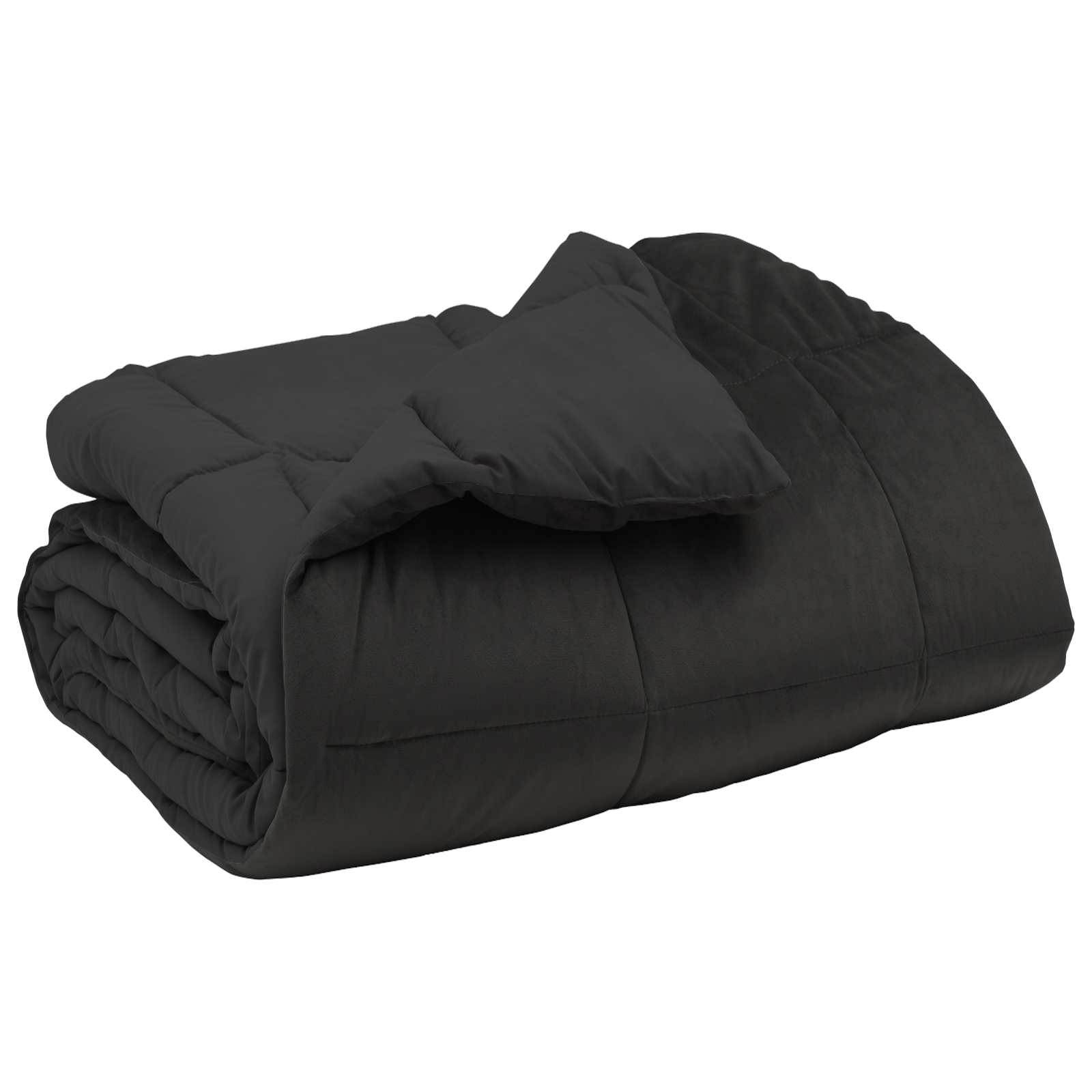 Piumone Invernale 240 x 260 cm Inverno Antracite Traspirante