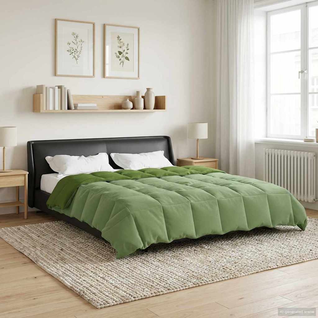 Piumone Invernale 200 x 240 cm Inverno Verde Traspirante