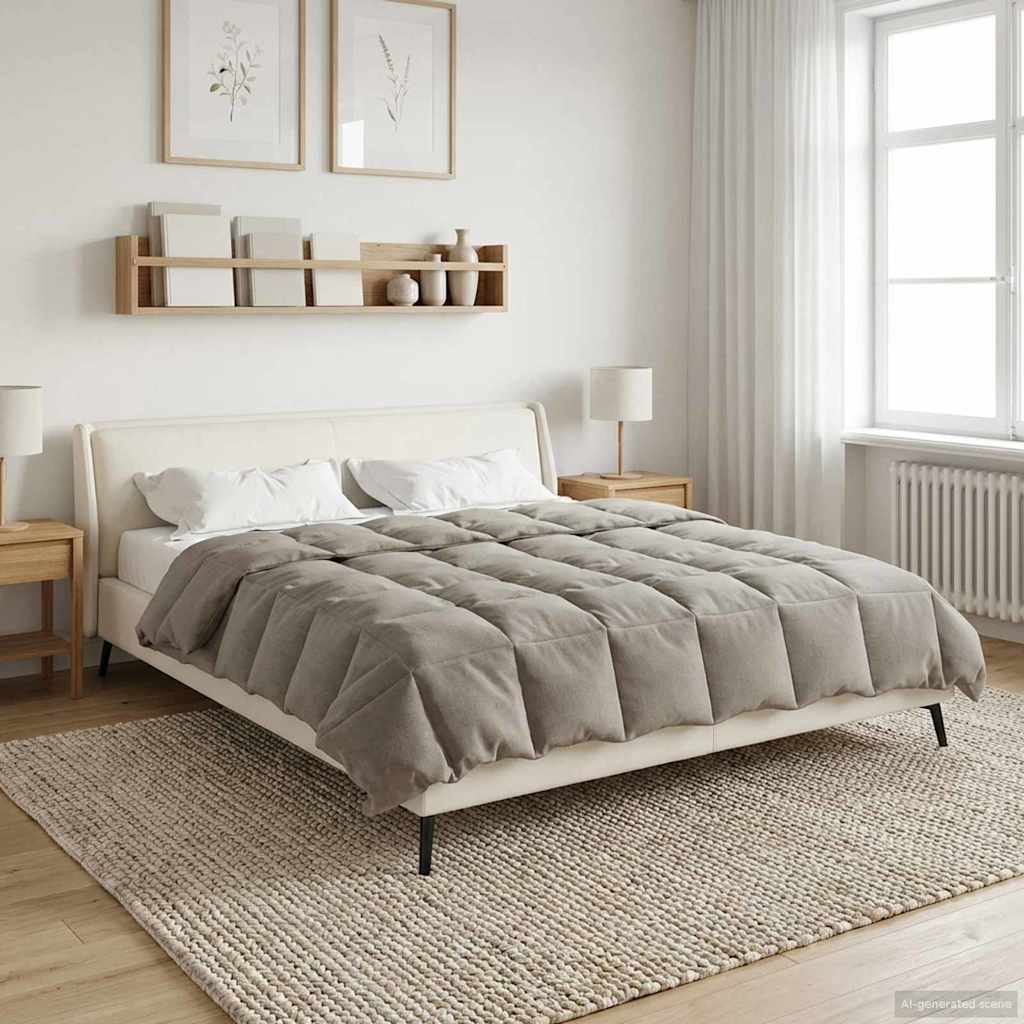 Piumone Invernale 200 x 220 cm Inverno Verde Traspirante