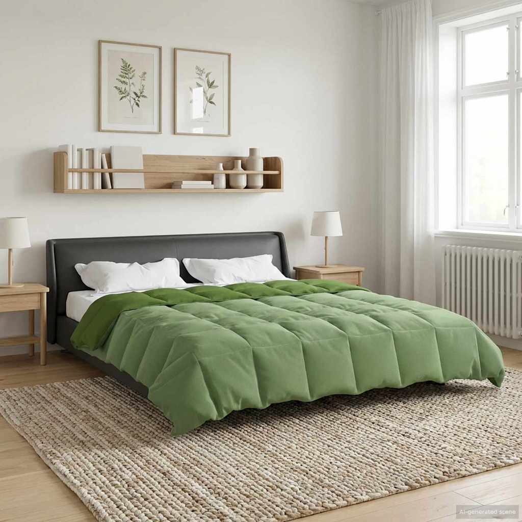 Piumone Invernale 240 x 260 cm Inverno Verde Traspirante