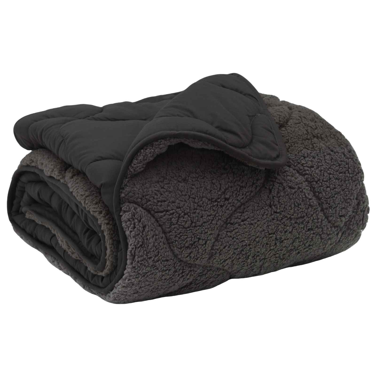 Piumone Completo Annuale Trapuntato Antracite 220 x 260 cm