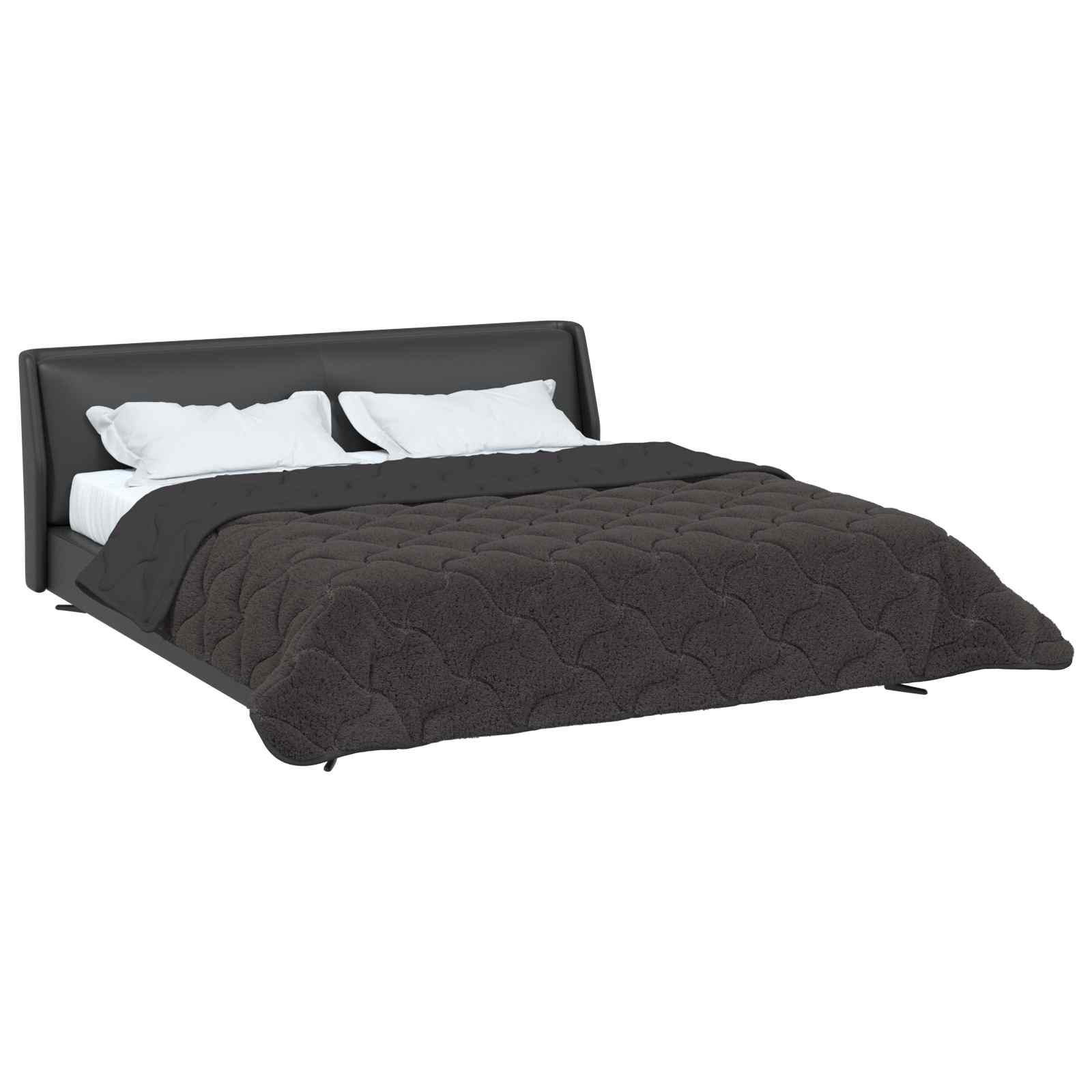 Piumone Completo Annuale Trapuntato Antracite 220 x 260 cm