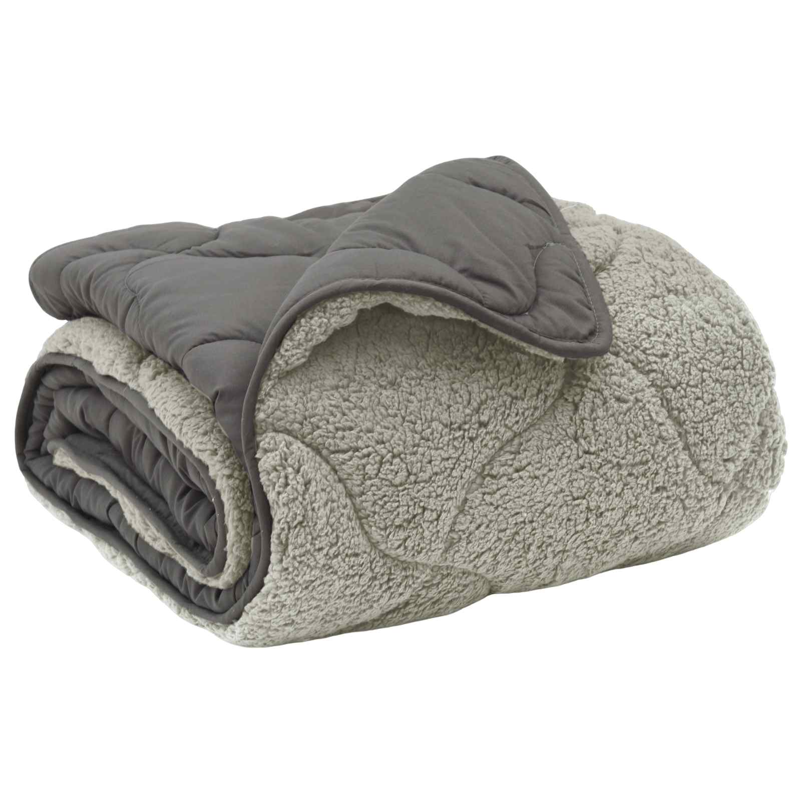Piumone Completo Annuale Trapuntato Grigio chiaro 200 x 220 cm