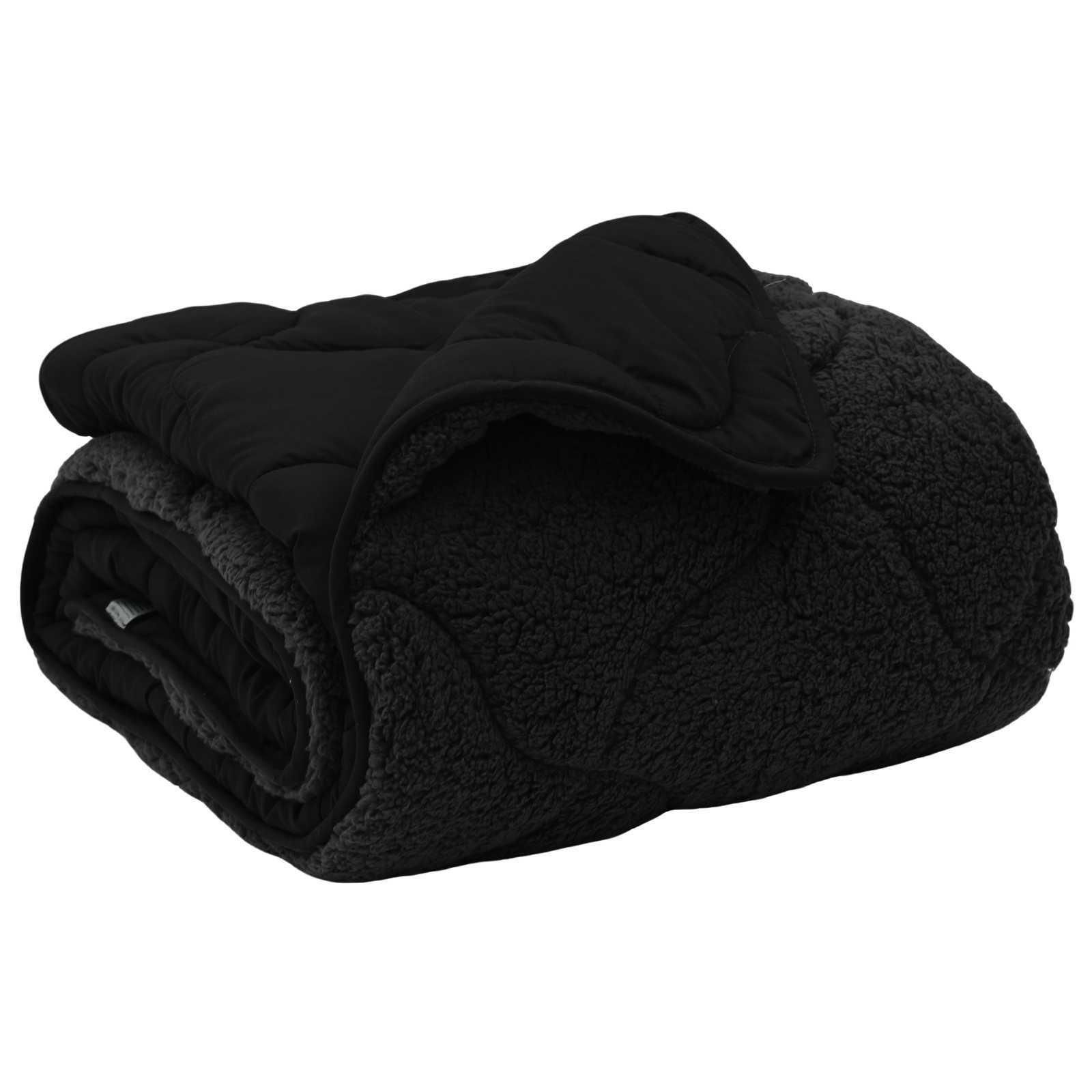Piumone Completo Annuale Trapuntato Nero 220 x 240 cm