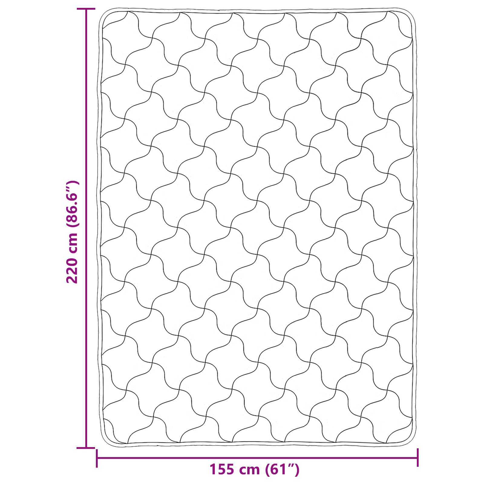 Piumone Completo Annuale 155 x 220 cm No Talpa Traspirante