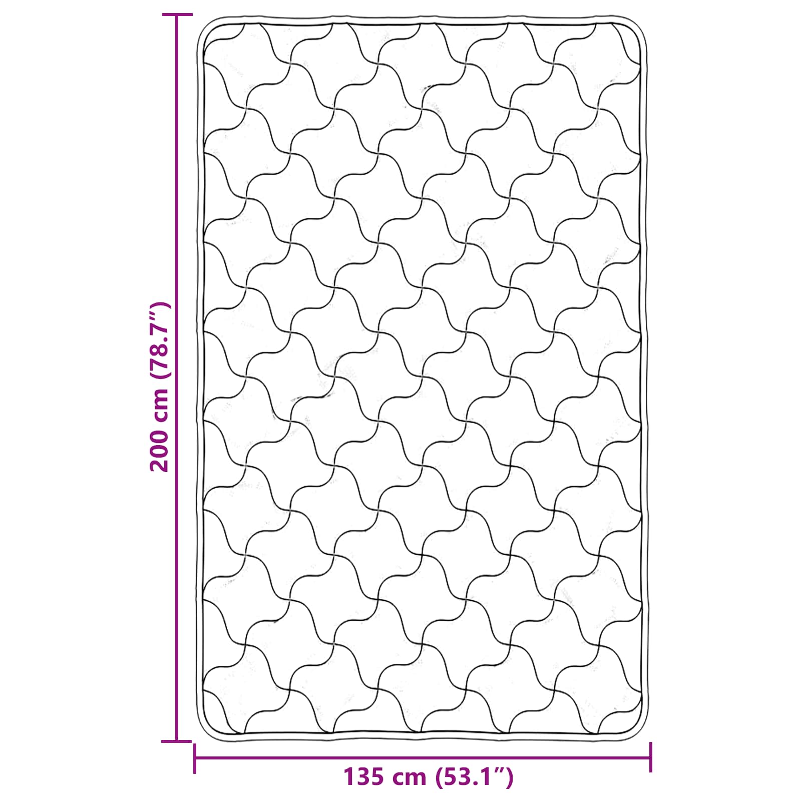 Piumone Completo Annuale Trapuntato Crema 135 x 200 cm