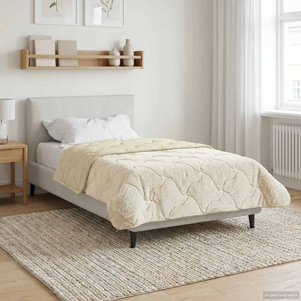Piumone Completo Annuale Trapuntato Crema 135 x 220 cm