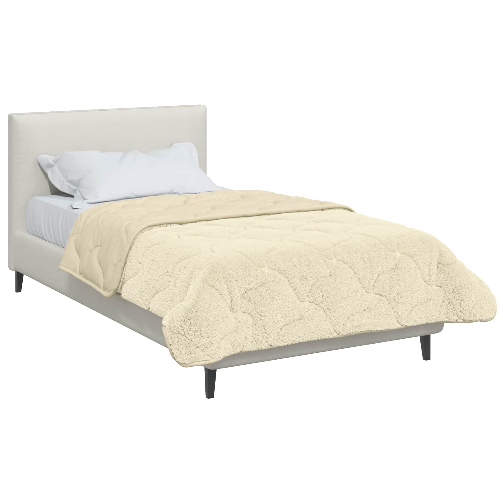 Piumone Completo Annuale Trapuntato Crema 135 x 220 cm