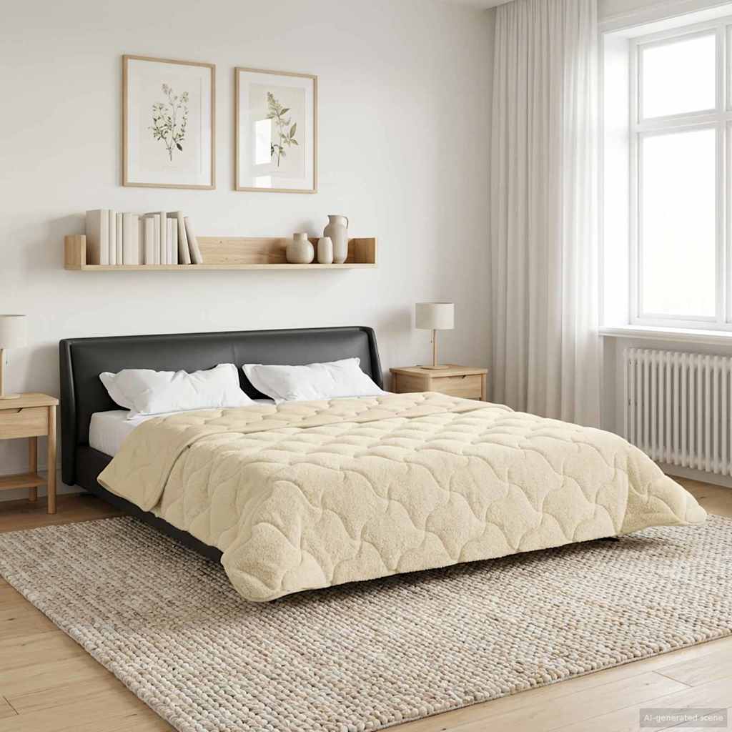 Piumone Completo Annuale Trapuntato Crema 240 x 260 cm