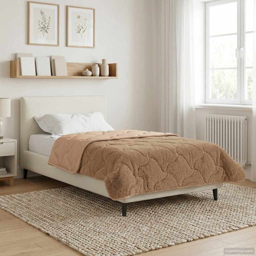 Piumone Invernale 140 x 220 cm Inverno Talpa Traspirante