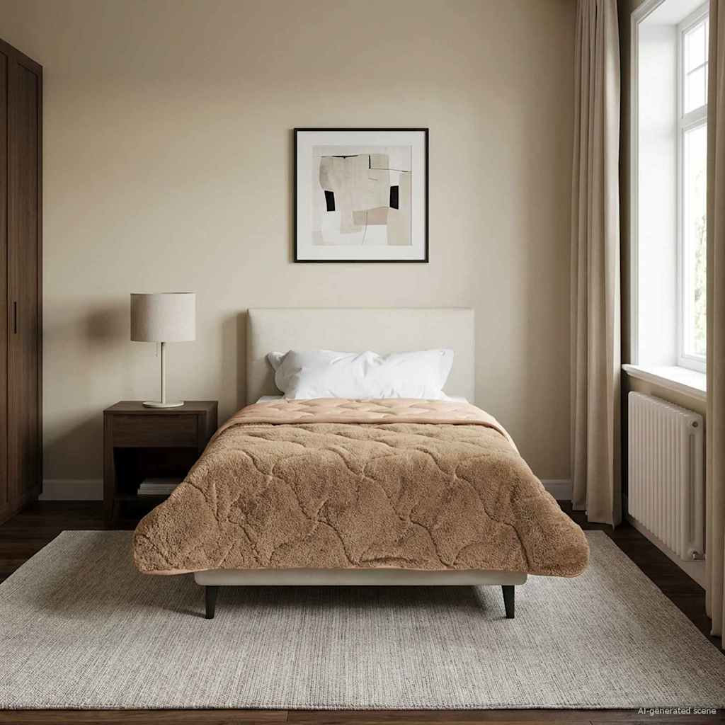 Piumone Invernale 140 x 220 cm Inverno Talpa Traspirante