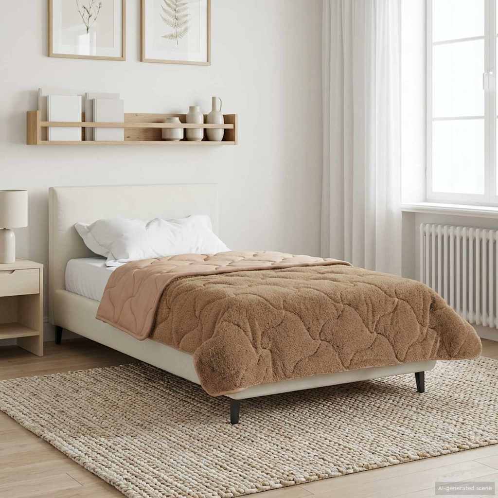 Piumone Invernale 155 x 200 cm Inverno Talpa Traspirante