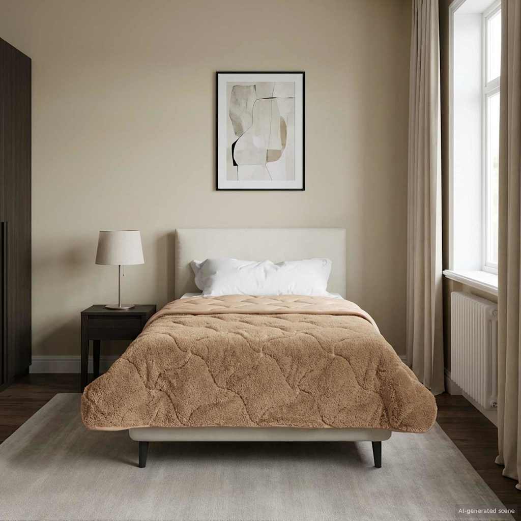 Piumone Invernale 155 x 220 cm Inverno Talpa Traspirante