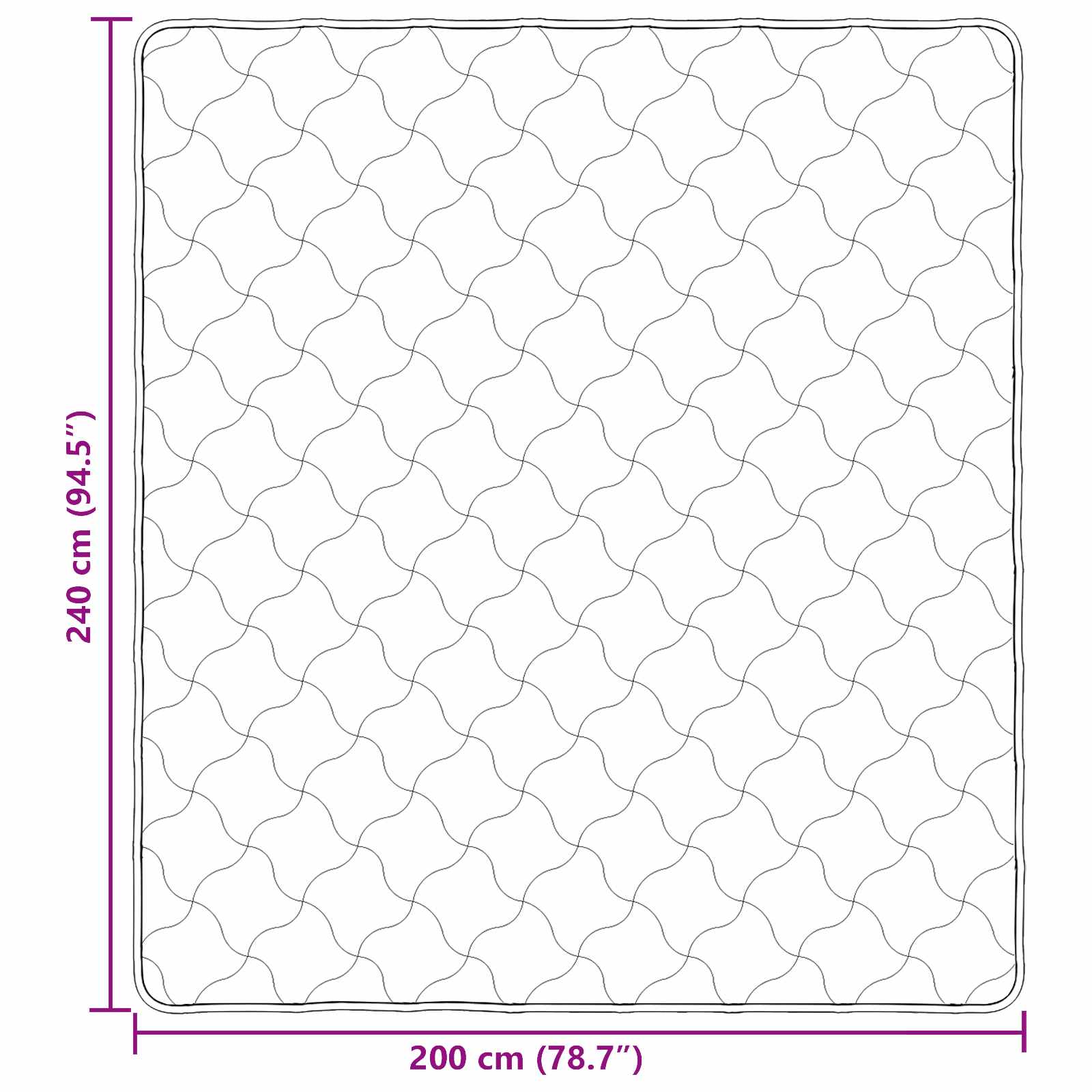 Piumone Invernale 200 x 240 cm Inverno Crema Traspirante