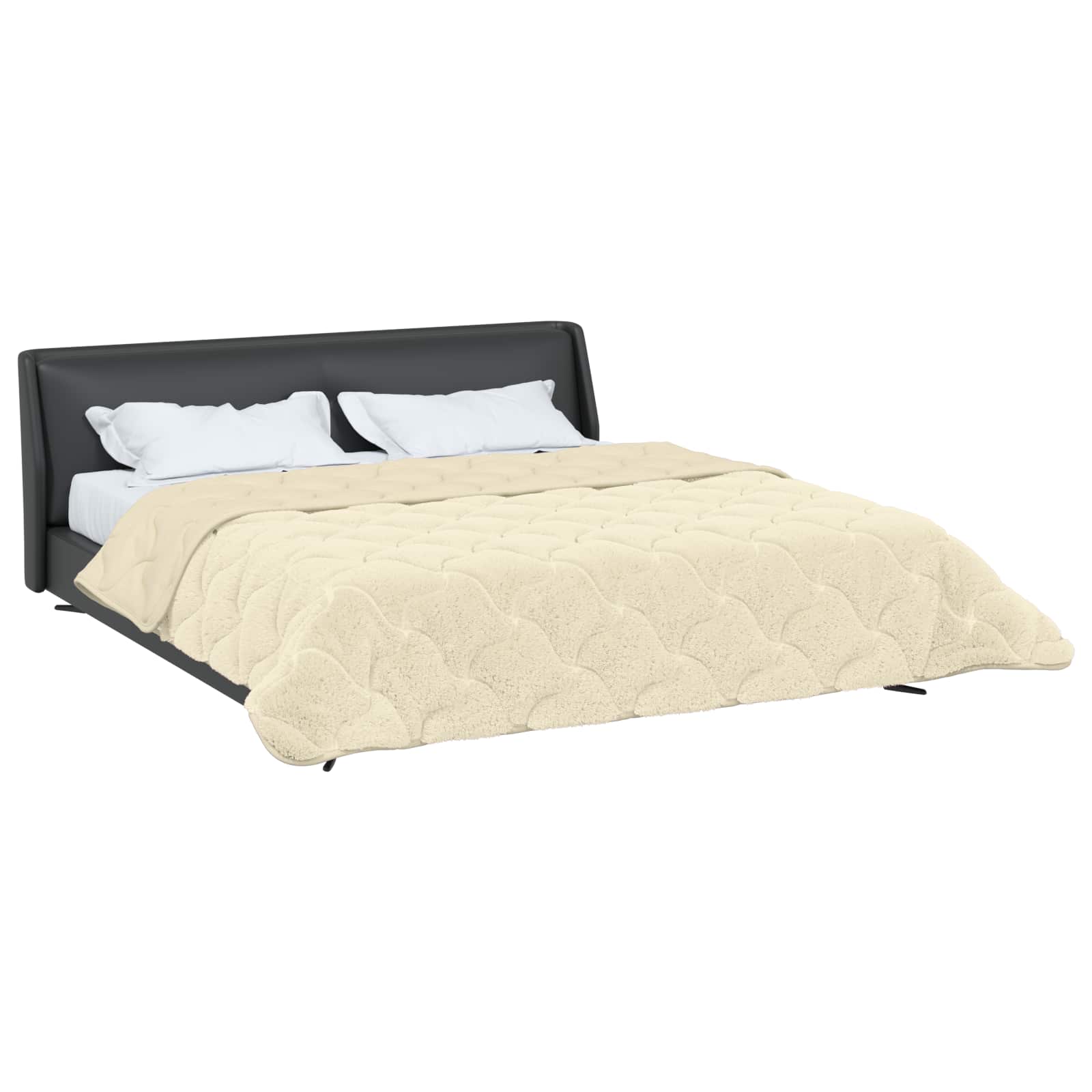 Piumone Invernale 200 x 240 cm Inverno Crema Traspirante