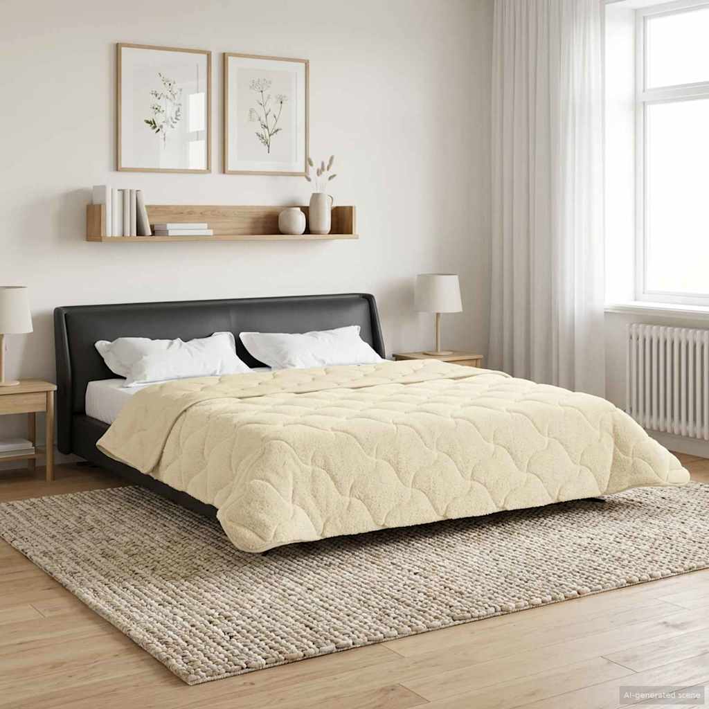 Piumone Invernale 200 x 240 cm Inverno Crema Traspirante