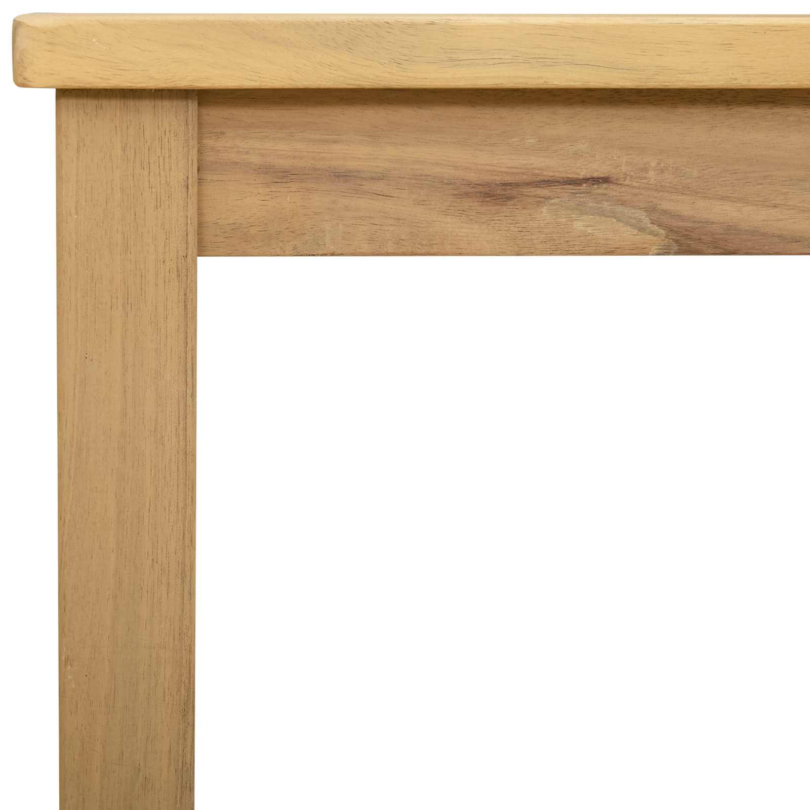 Tavolino da salotto Acacia chiaro 110 x 110 x 45 cm