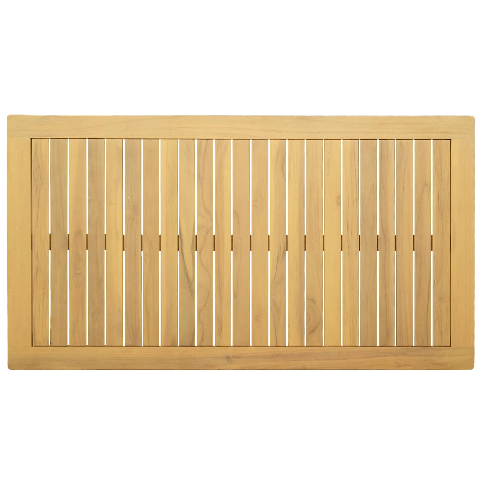 Tavolino da salotto Acacia chiaro 110 x 60 x 45 cm
