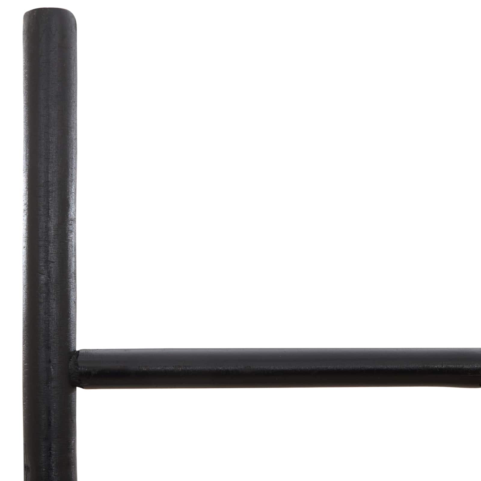 Scala per Coperte Nero 50 x 190 cm Bambù