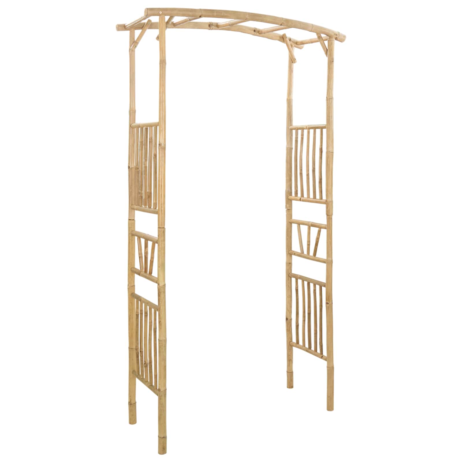 Arco da Giardino Naturale 110 x 40 x 205 cm Bambù