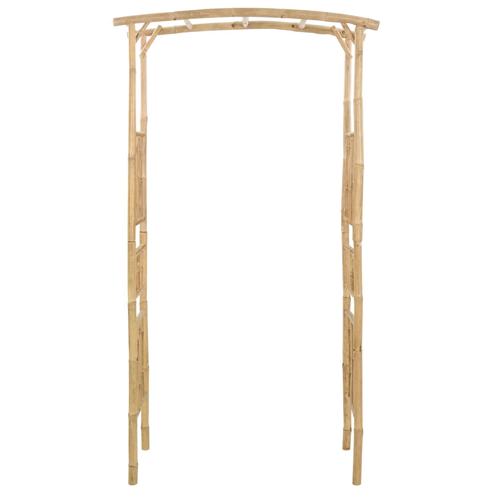 Arco da Giardino Naturale 110 x 40 x 205 cm Bambù