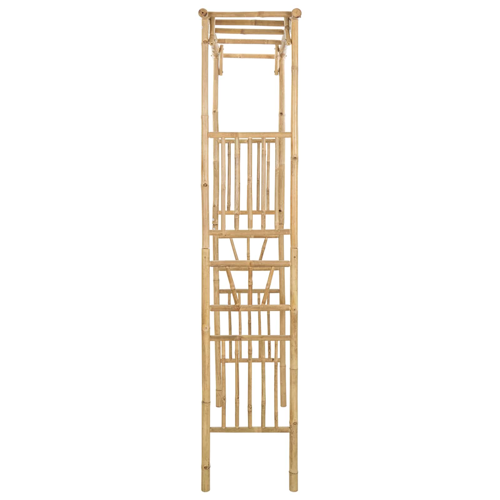 Arco da Giardino Naturale 110 x 40 x 205 cm Bambù