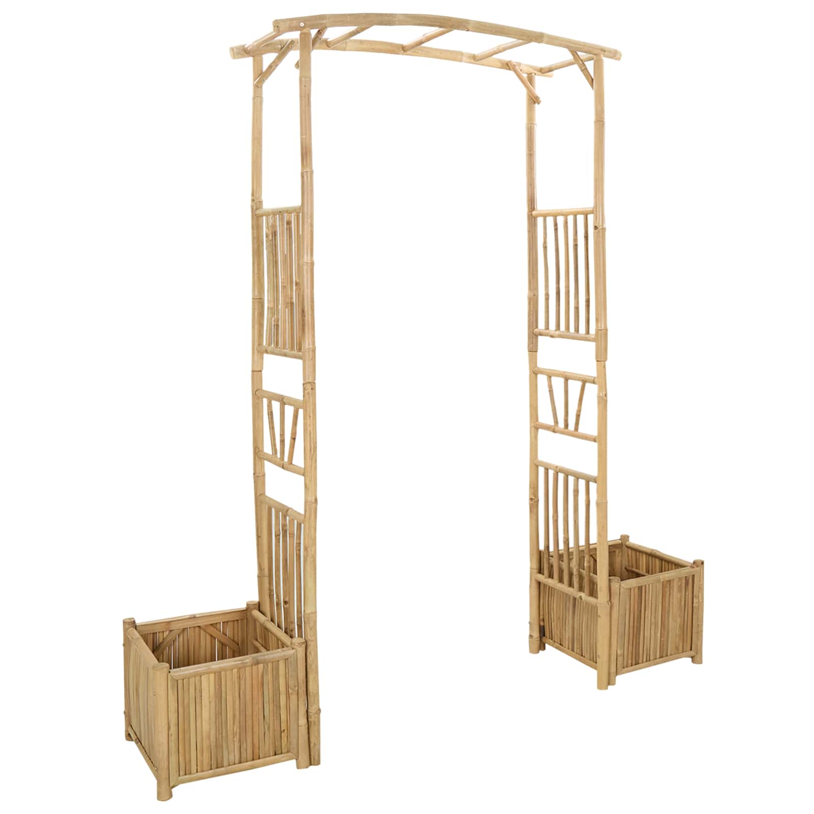 Arco da Giardino Naturale 177 x 40 x 205 cm Bambù