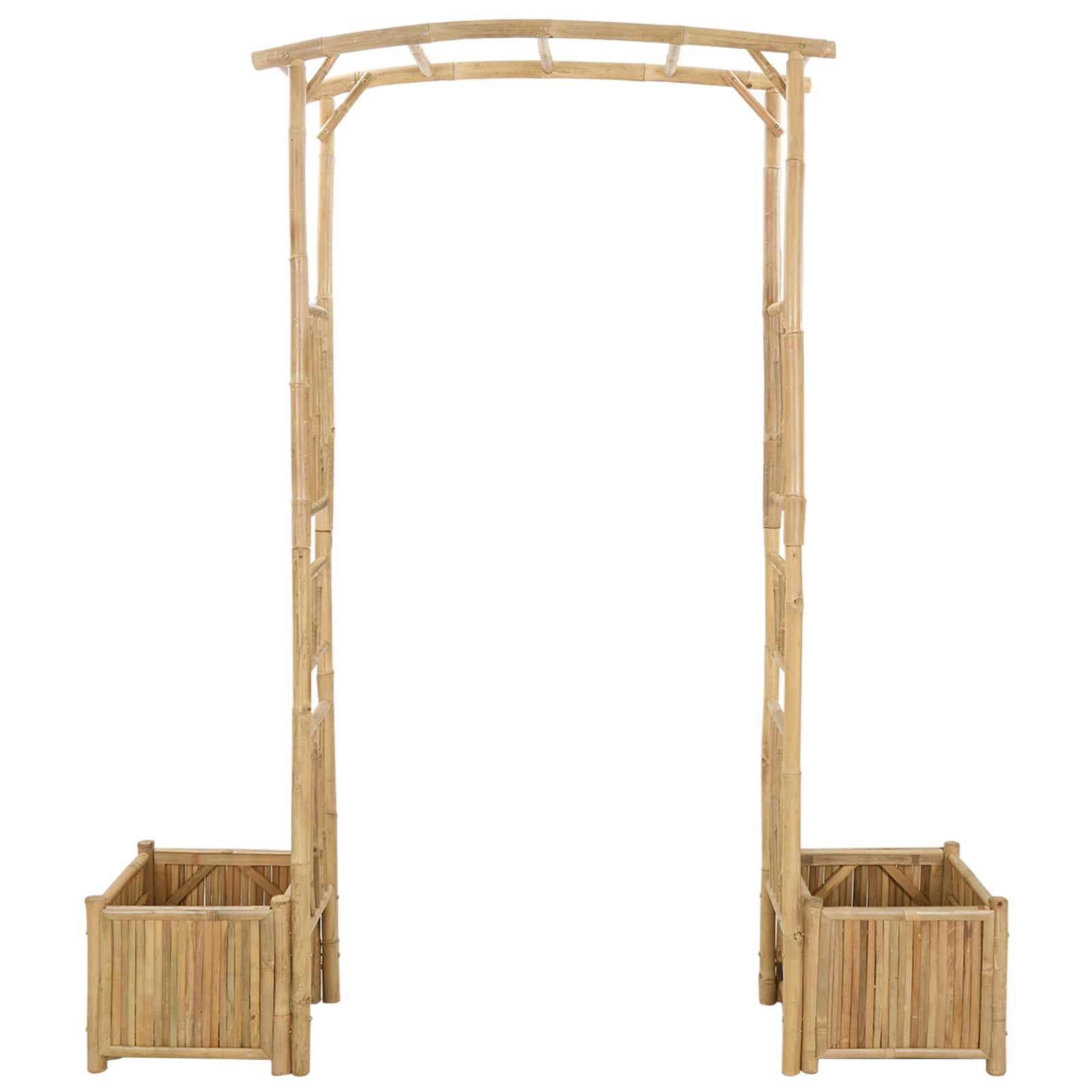 Arco da Giardino Naturale 177 x 40 x 205 cm Bambù