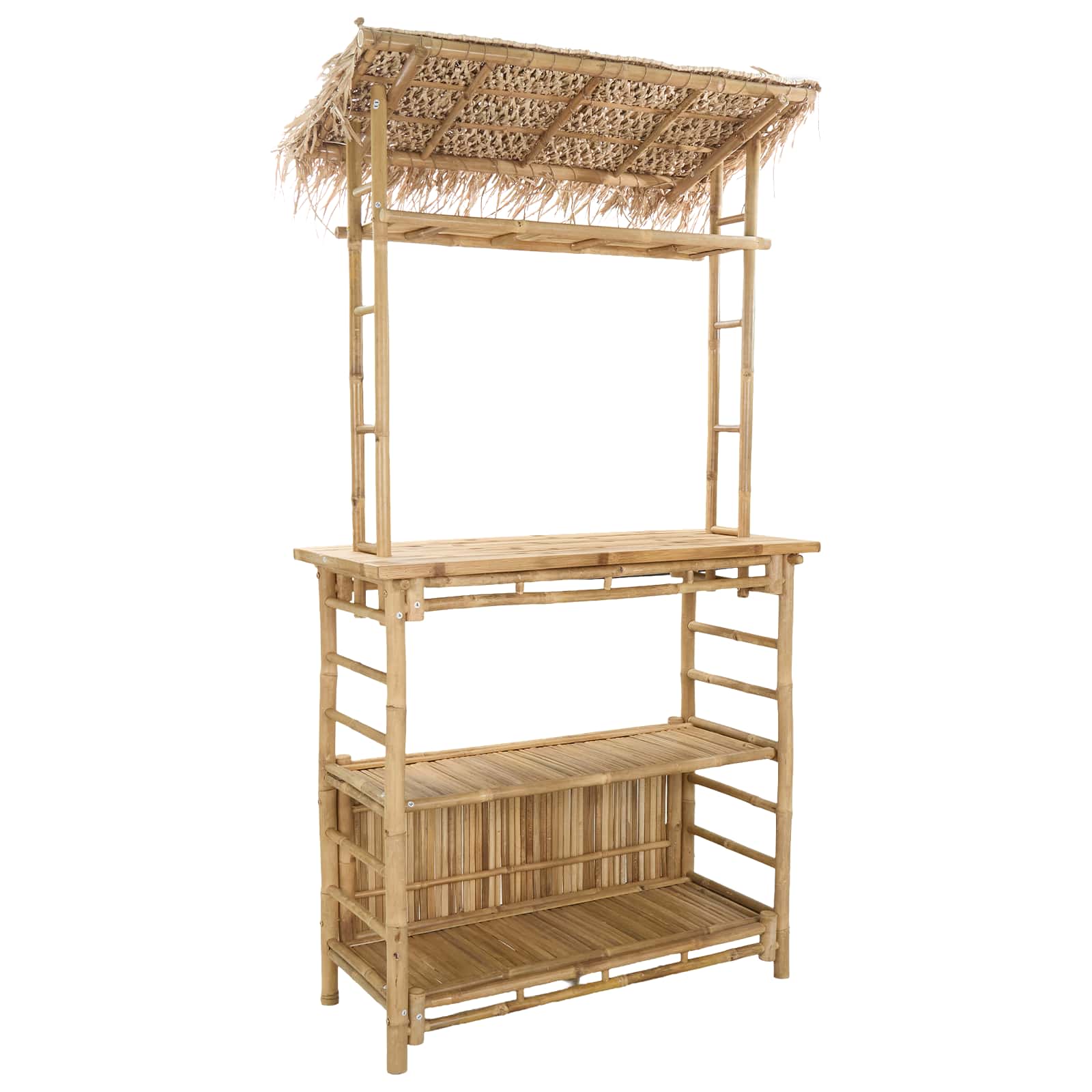 Tavolo da bar da esterno Naturale 110 x 50 x 209 cm Bambù
