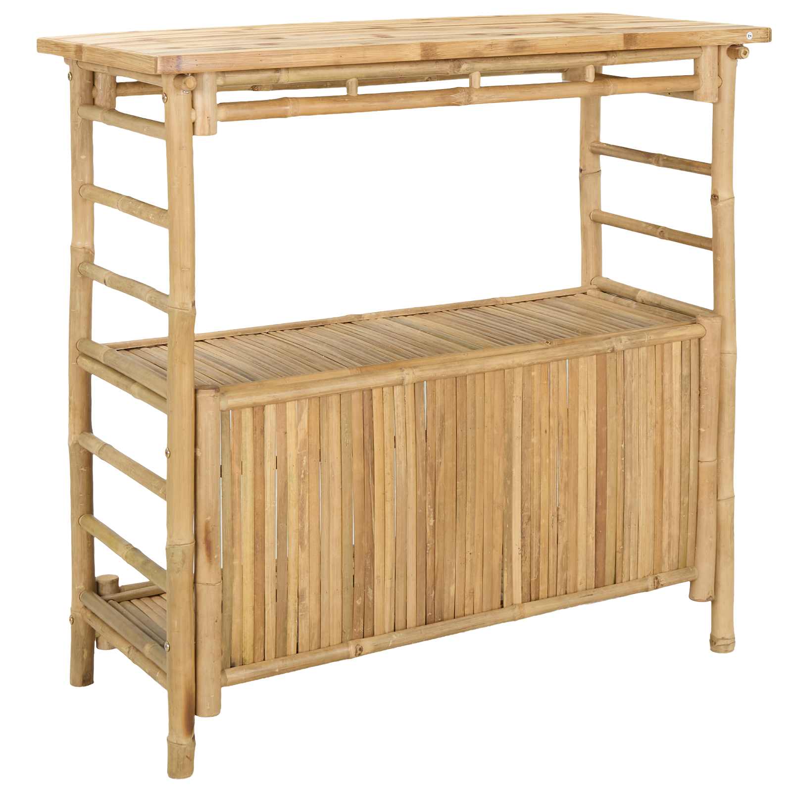 Tavolo da bar da esterno Naturale 110 x 50 x 105 cm Bambù