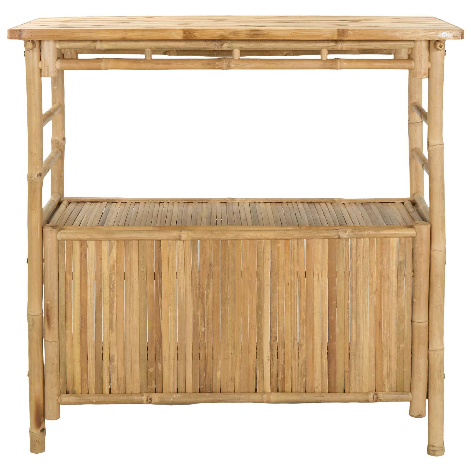 Tavolo da bar da esterno Naturale 110 x 50 x 105 cm Bambù