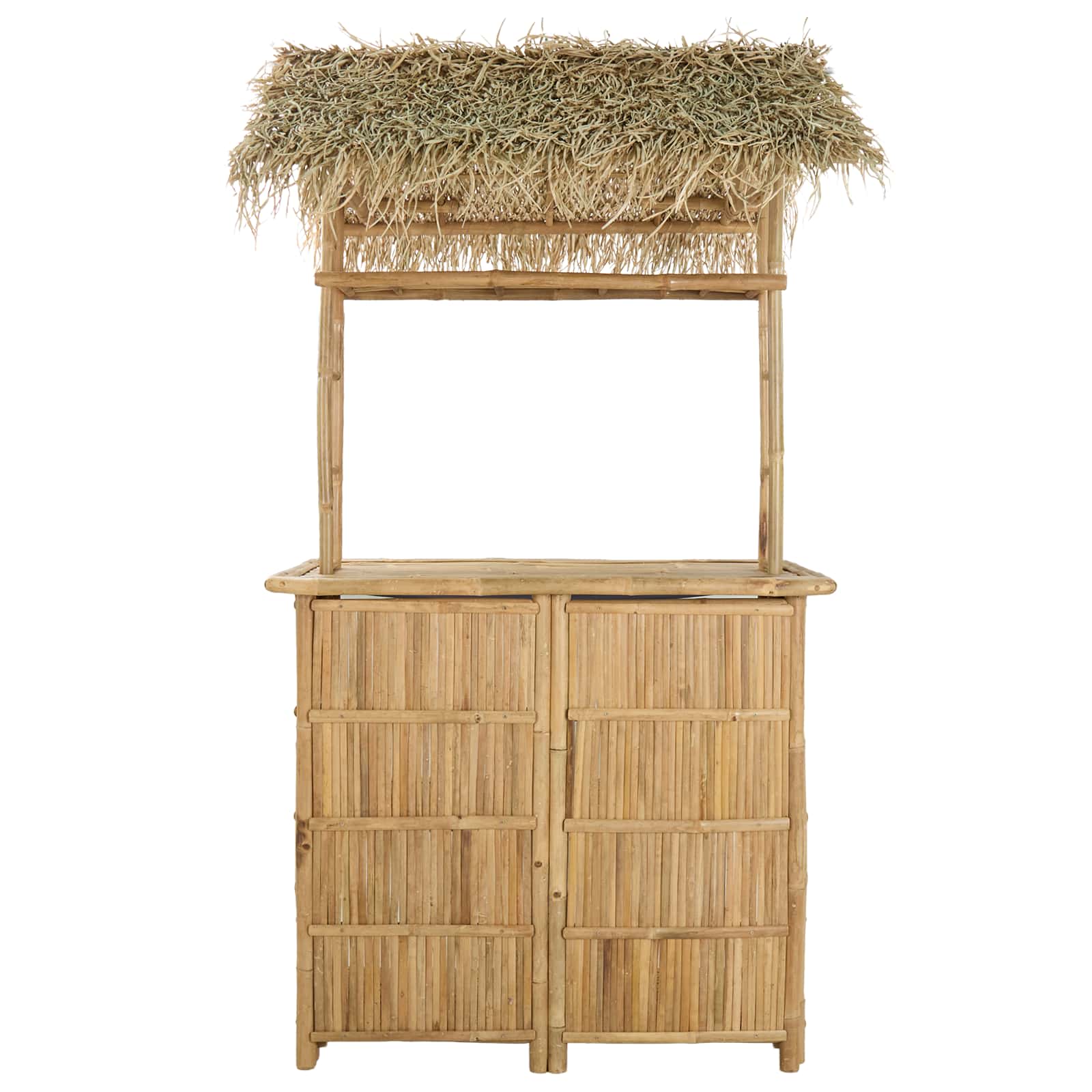 Tavolo da bar da esterno Naturale 115 x 95 x 215 cm Bambù